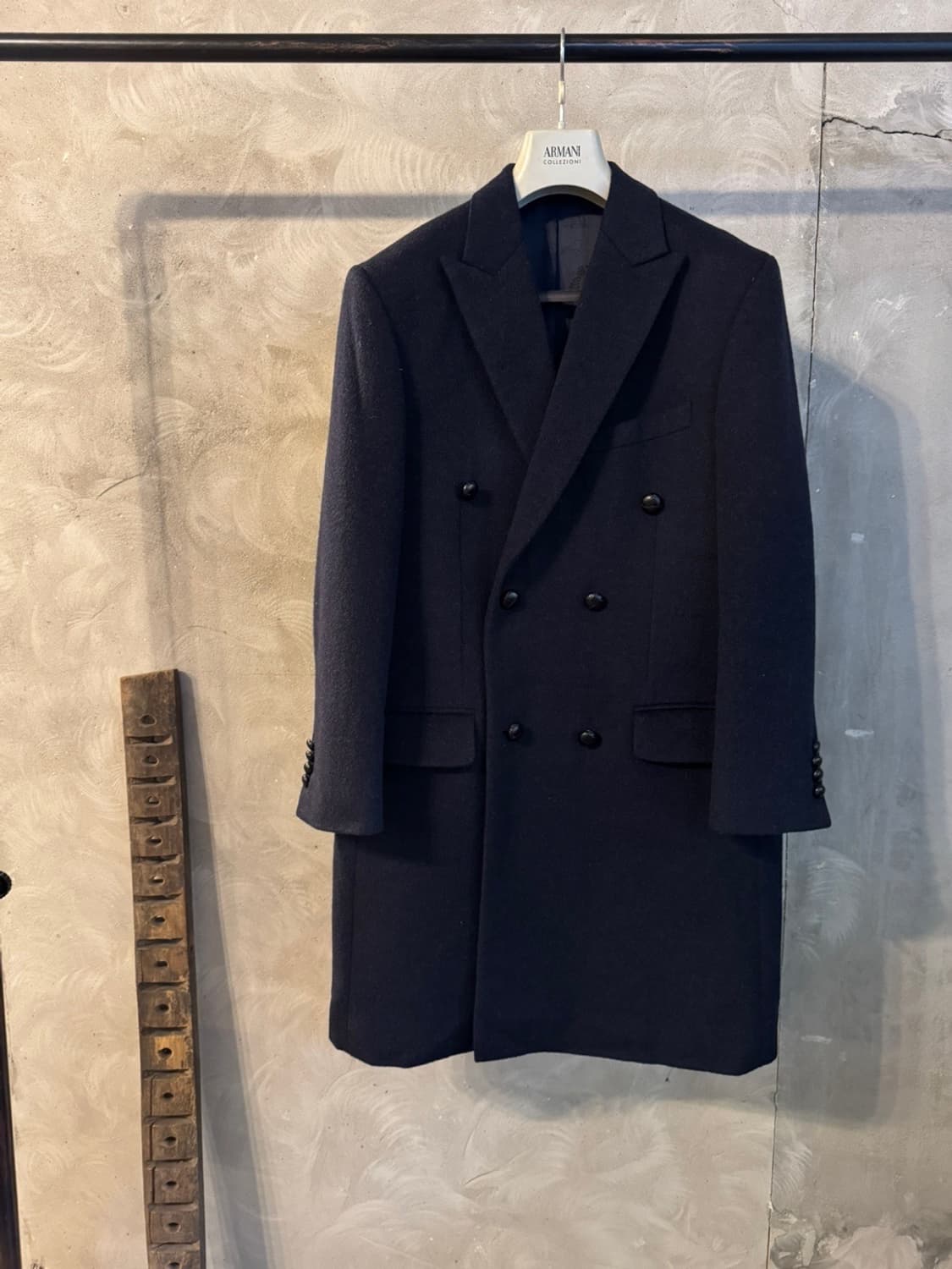 아르코 발레노 더블 브레스티드 코트 슬림100 상품이미지1