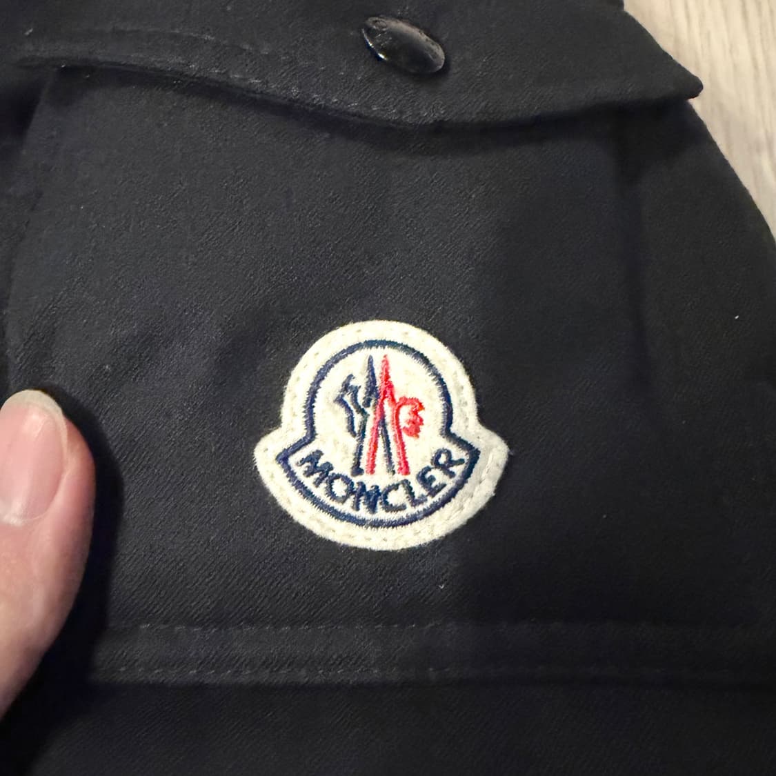 {2사이즈} 몽클레어 몽제네브르 울 패딩 블랙 상품이미지3