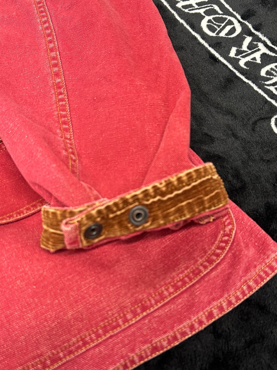 폴로 빈티지 코듀로이 칼라 캔버스 자켓 마젠타 상품이미지4