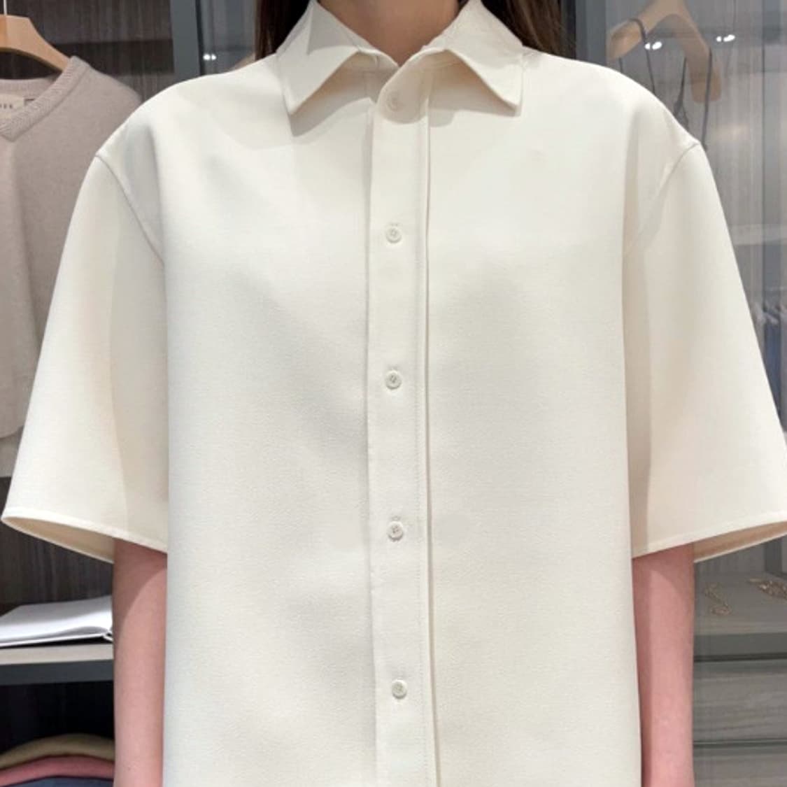 리버(RIVER) 실크셔츠 55-66 새상품 상품이미지6