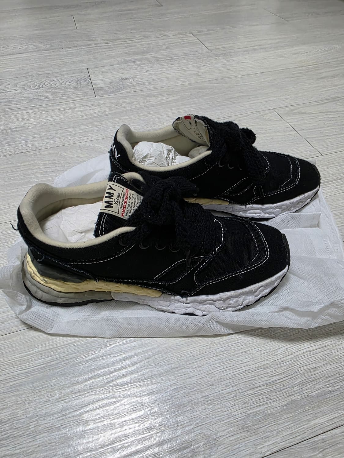 메종 미하라 야스히로 죠지 운동화 블랙  상품이미지1