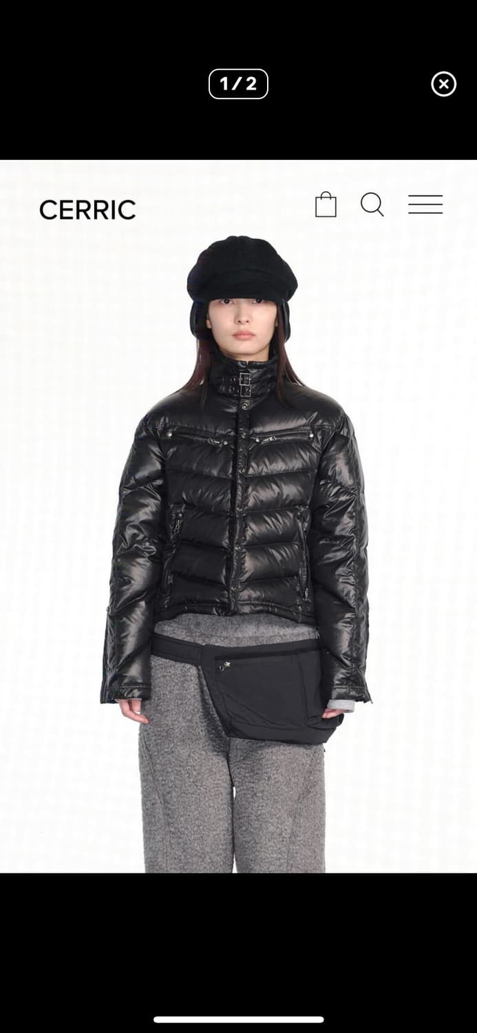 CERRIC 버클 패딩 상품이미지1