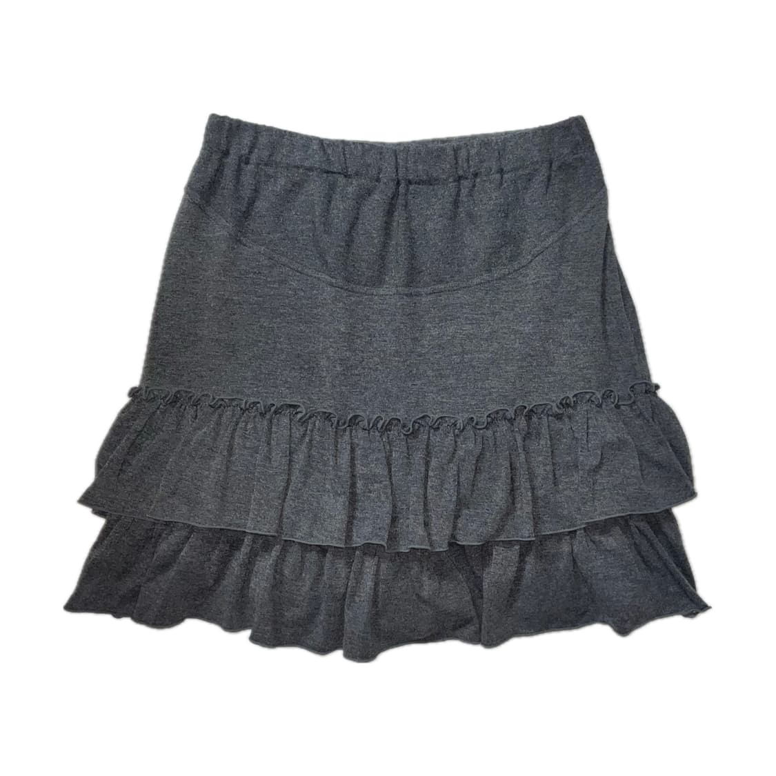 cotton ruffle skirt 코튼 러플 스커트 상품이미지2