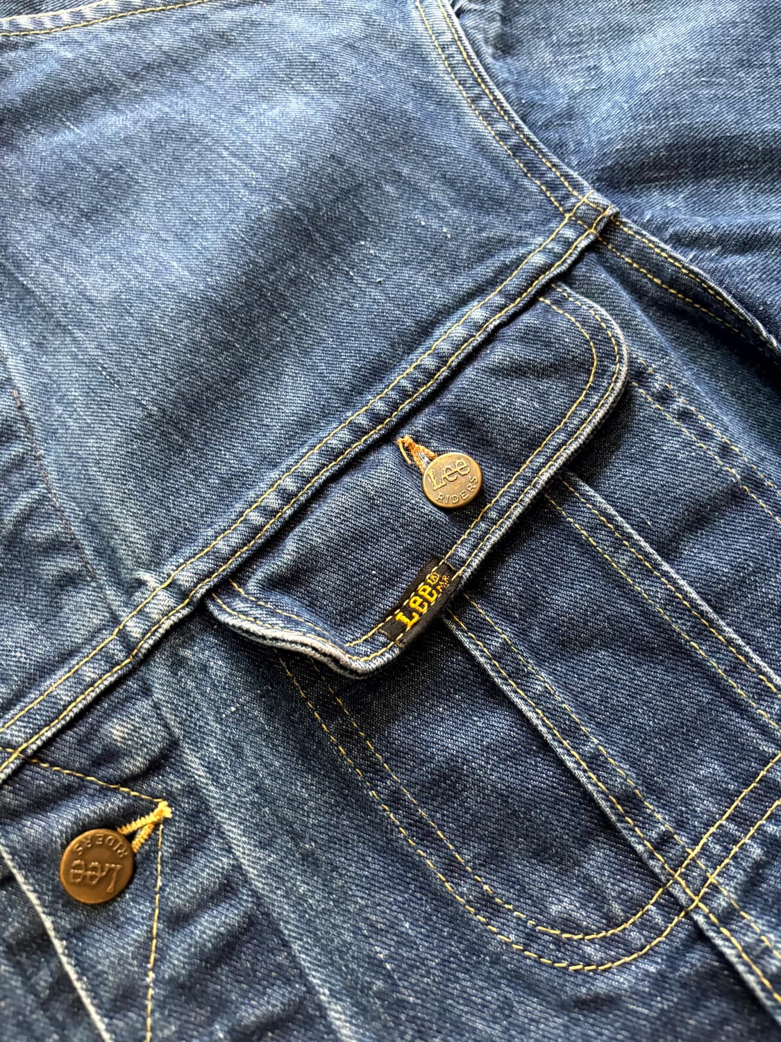 70's Lee 101-J 데님 트러커 자켓 100~105 상품이미지3