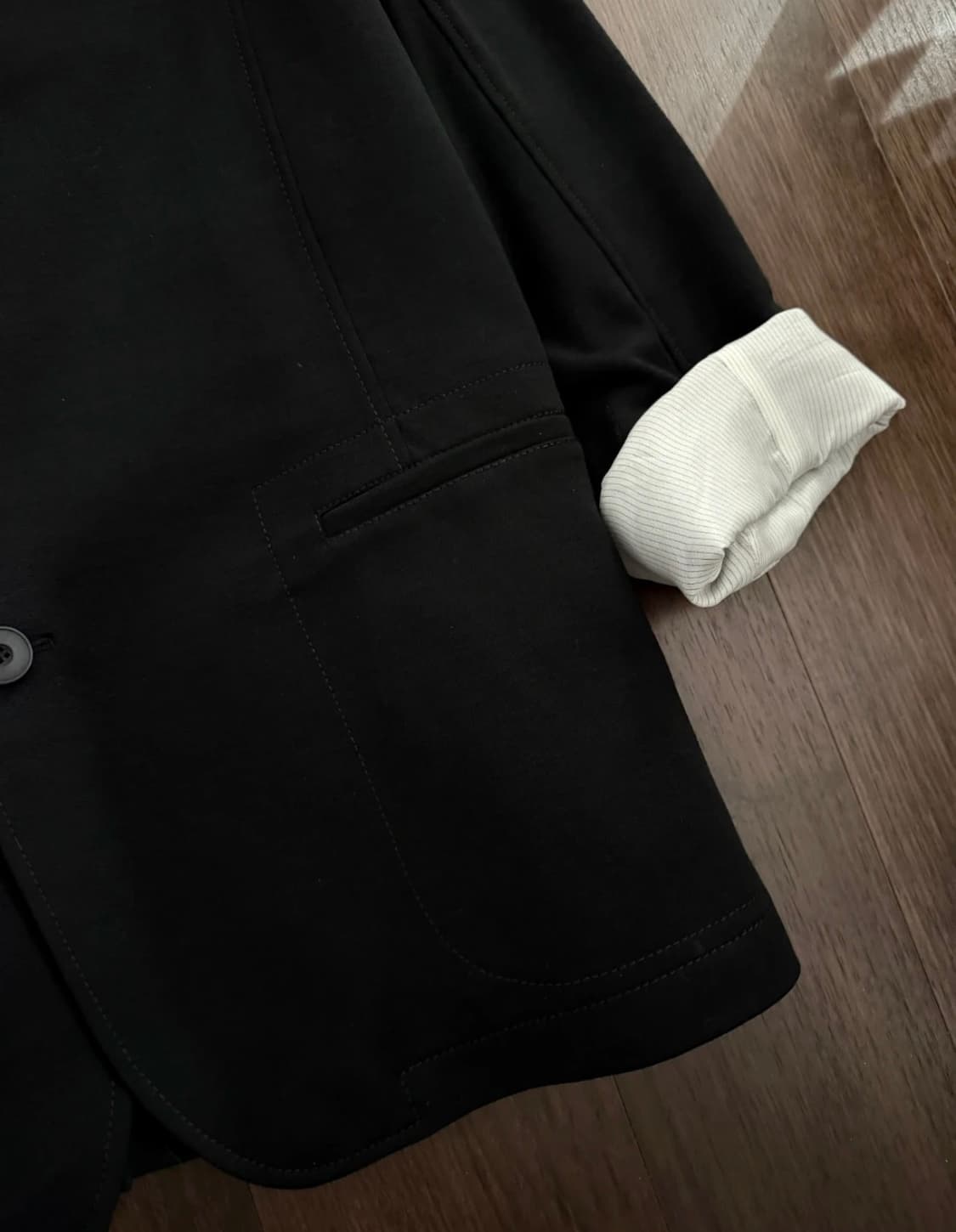 헬무트랭 울 블레이저 자켓 48 사이즈 상품이미지3