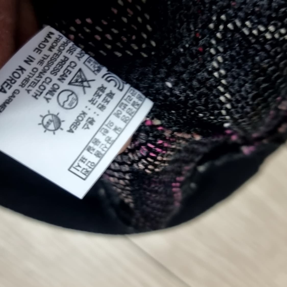 SENSE(센스)지그재그 패턴 니트 스웨터 100-105 상품이미지5