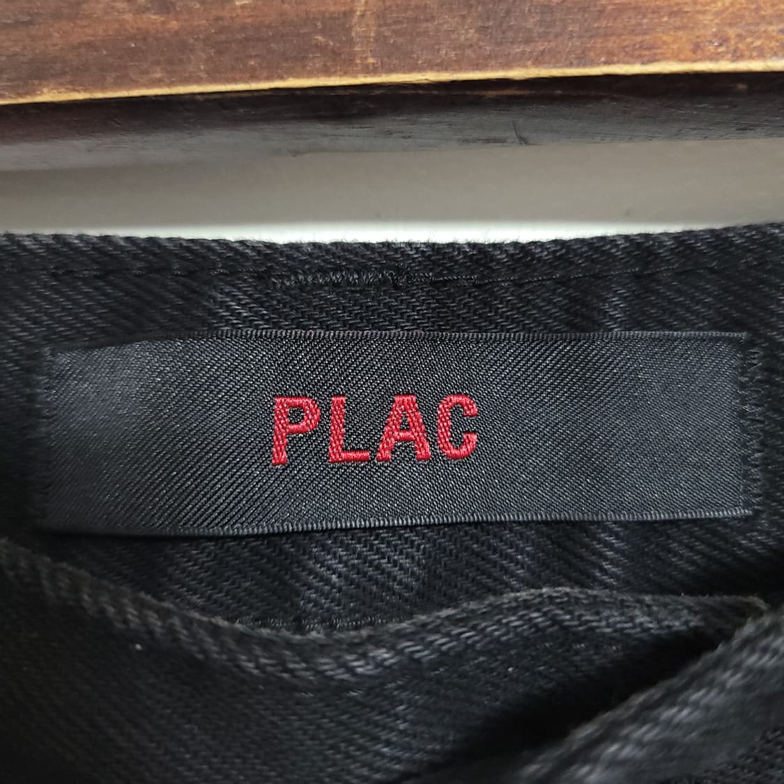 (M) PLAC 플랙 IWANT 블랙 데님 청바지 30 상품이미지4