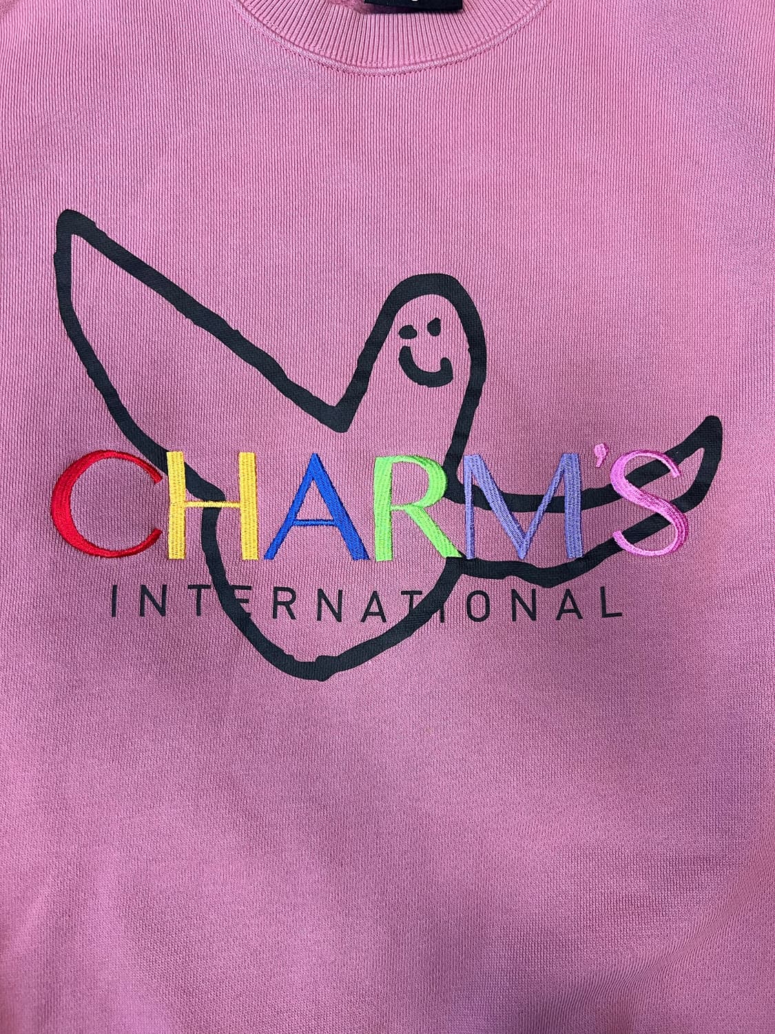 마크곤잘레스X참스 콜라보 맨투맨 핑크  상품이미지3