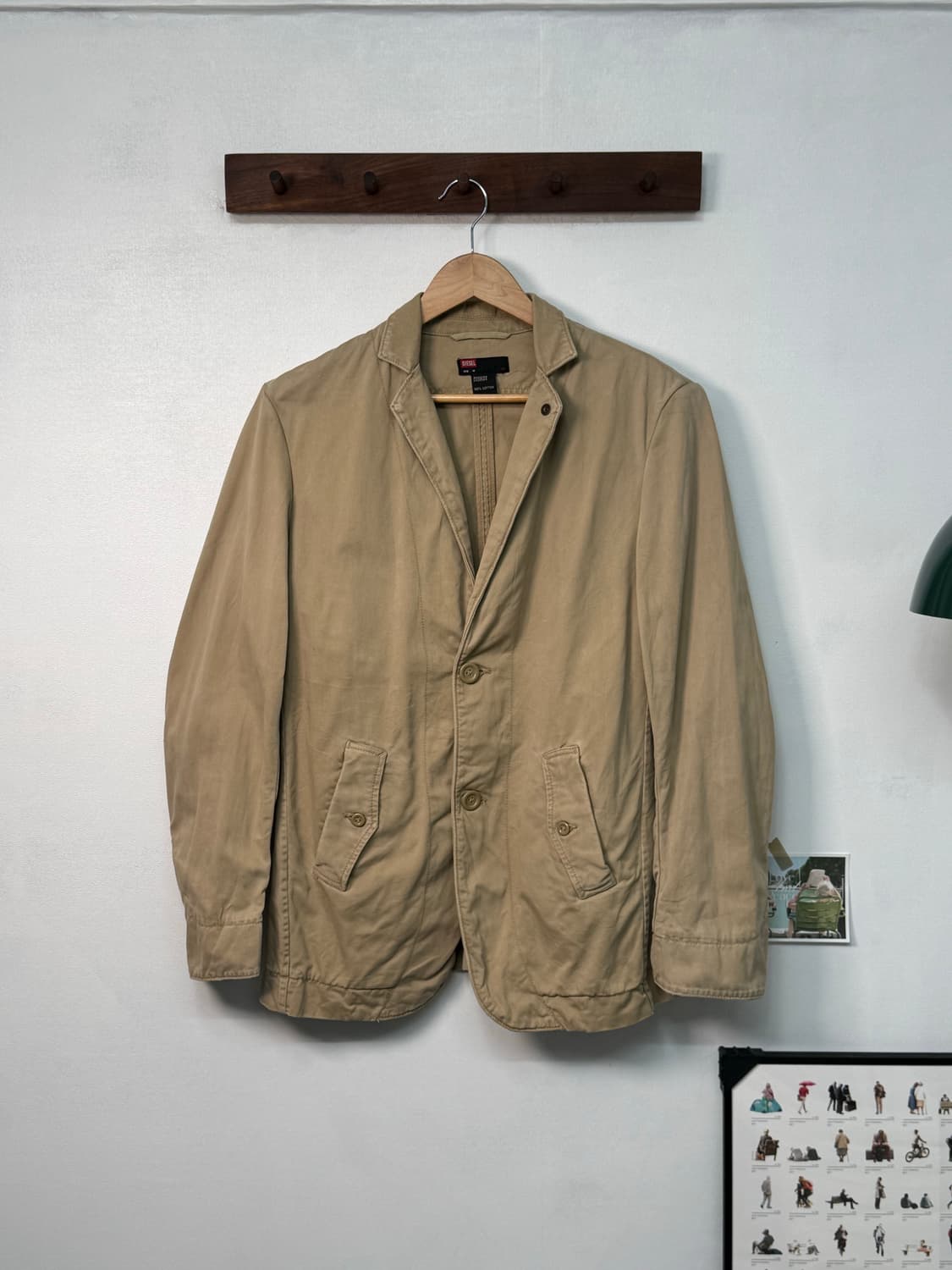 디젤 코튼 블레이저/O79 상품이미지1