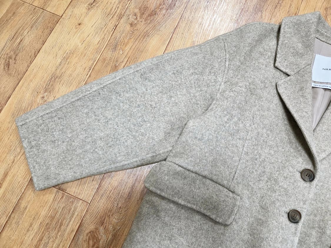 닐바이피(NILBY P) 캐시울 핸드메이드 코트 상품이미지8