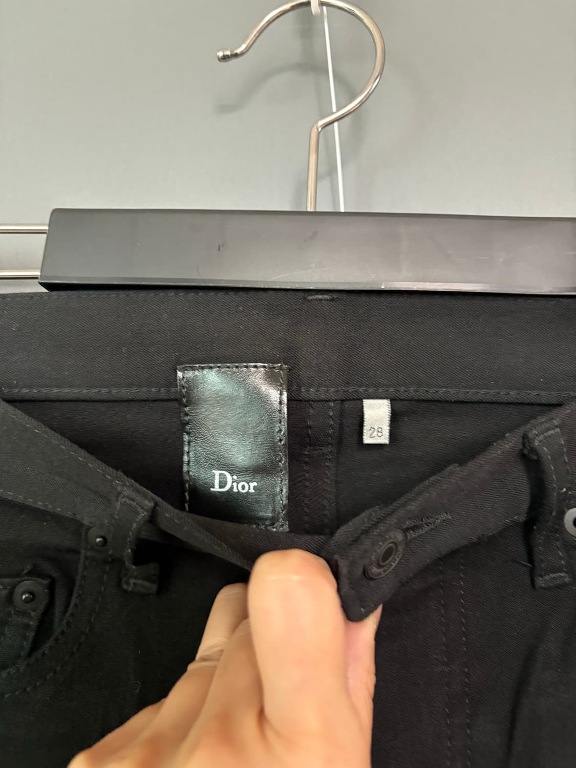 디올옴므 에디슬리먼 블랙팬츠 거의 새상품 메이드인 재팬 상품이미지3