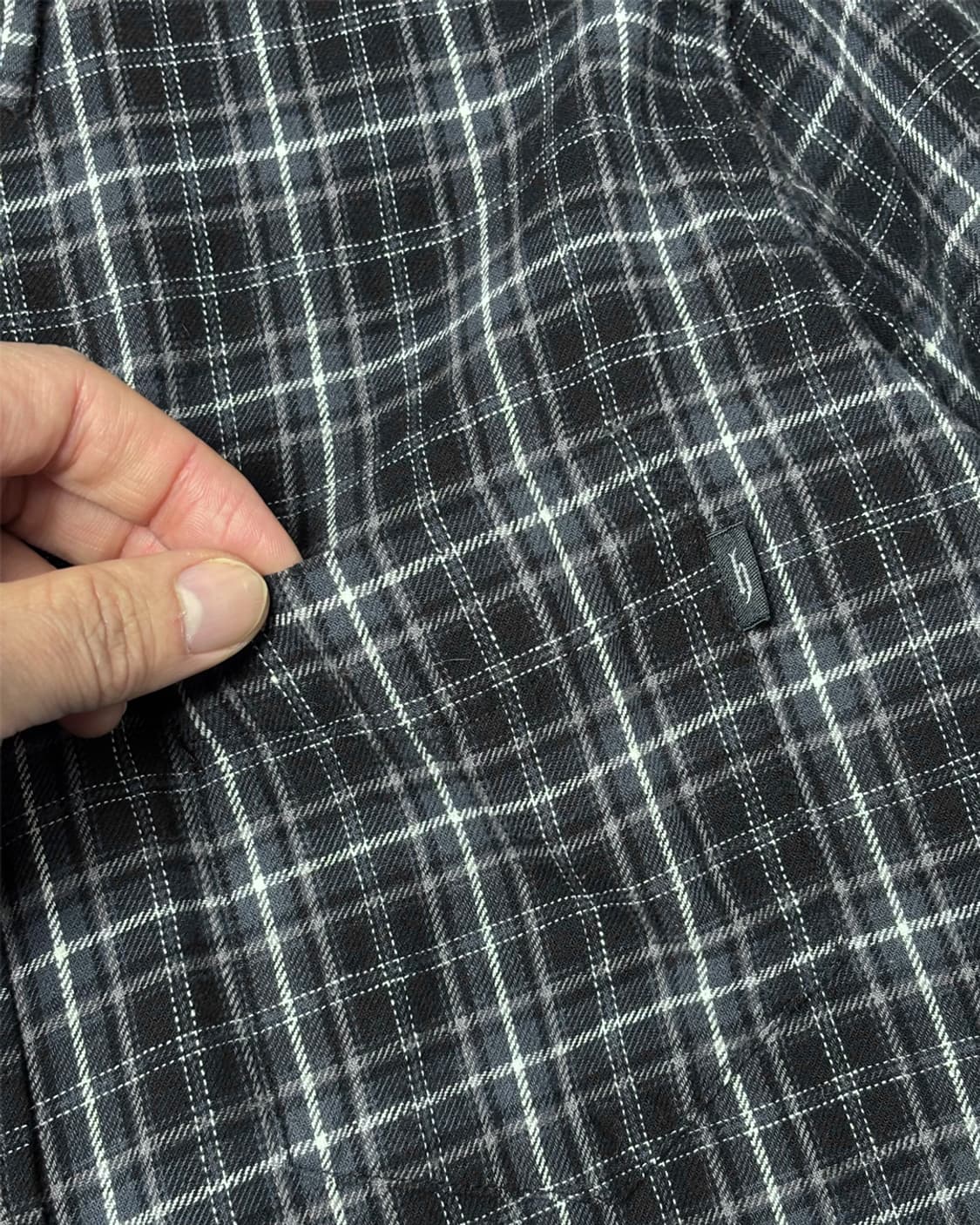 일본빈티지 DJ HONDA 체크 셔츠 상품이미지4