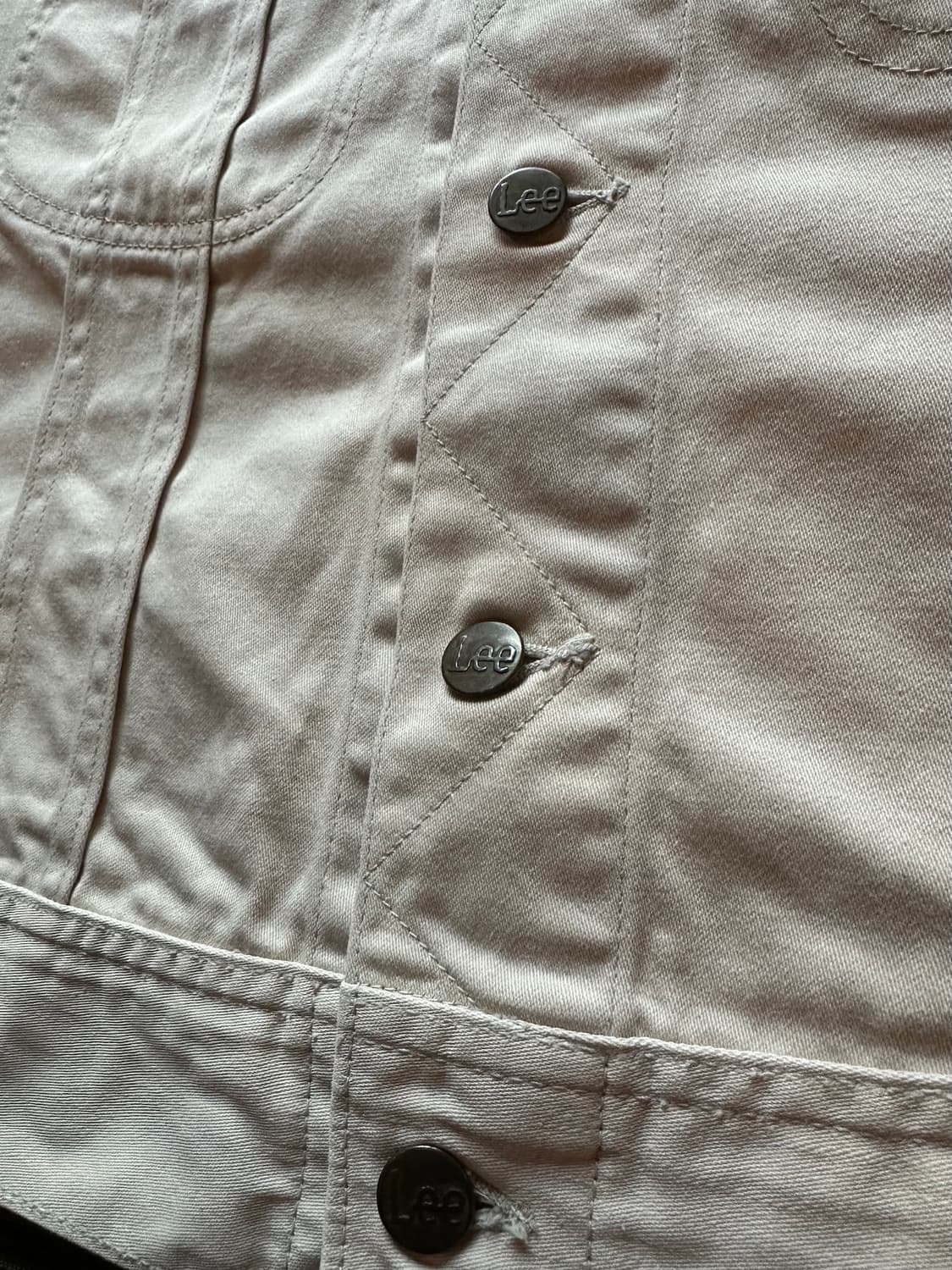 60s USA LEE 100J White Westerner Jacket 상품이미지6