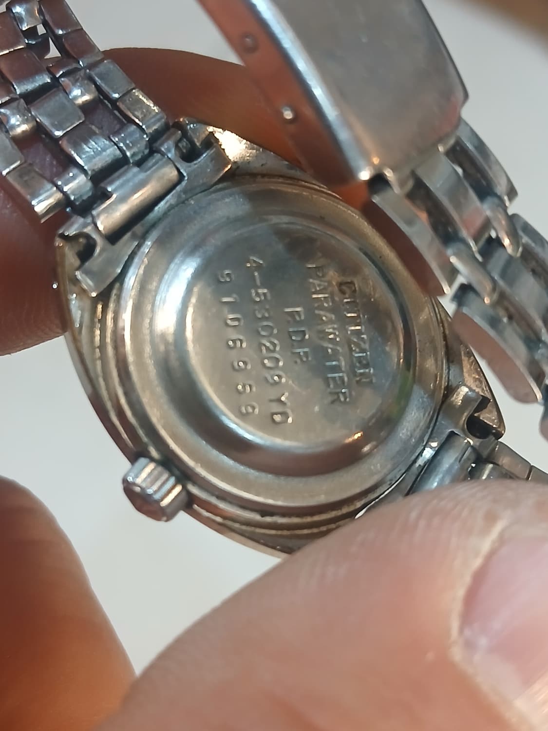 빈티지 시티즌 DATE STAR 21석 여성용수동시계 상품이미지3