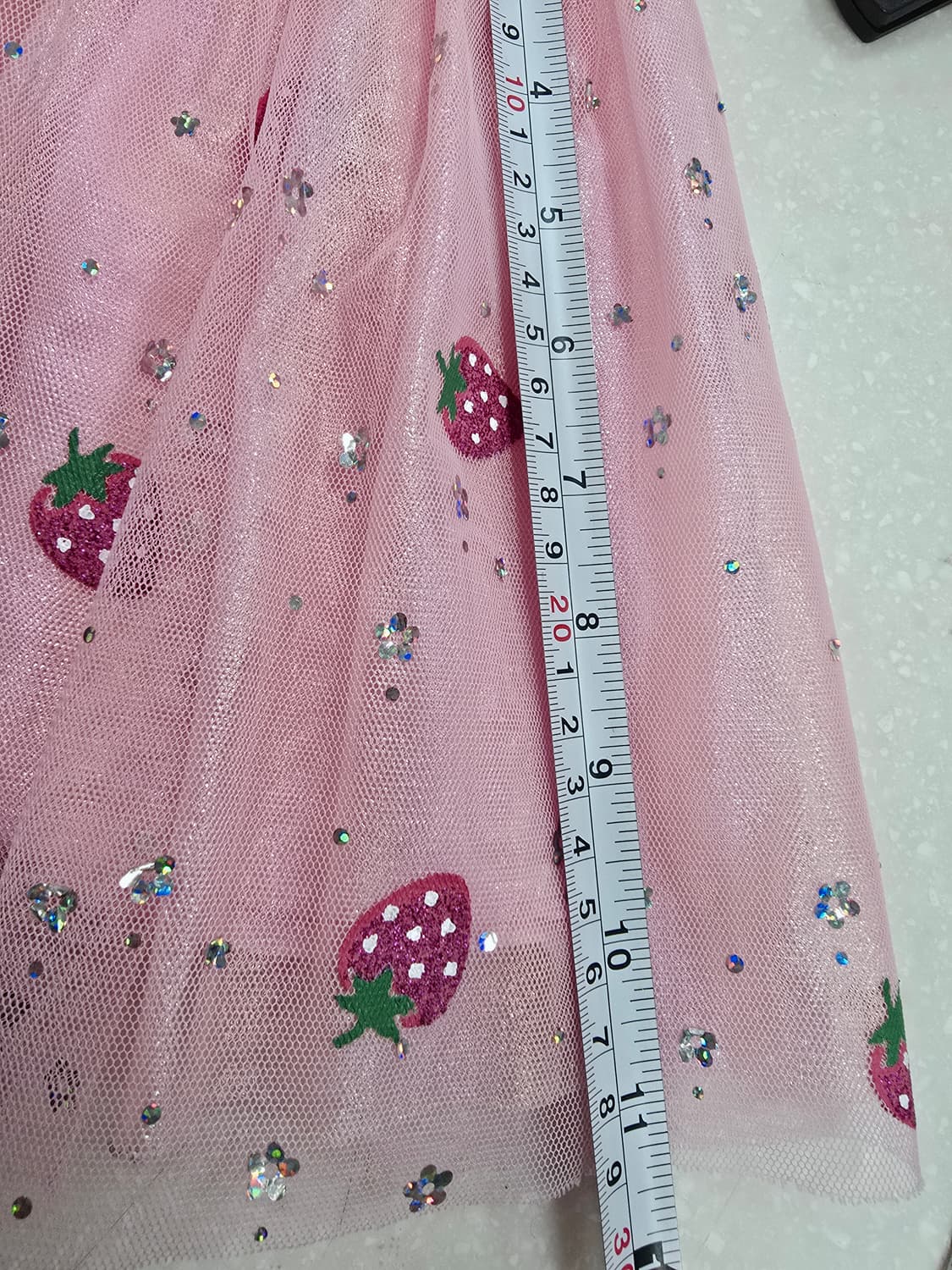 프랜치캣 딸기 핑크 튜튜 스커트110 상품이미지6