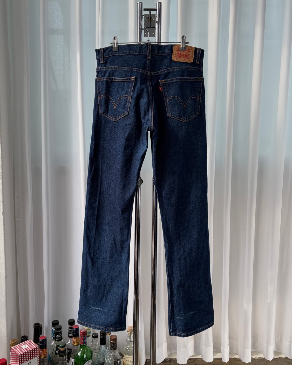 [34인치]리바이스 00s 멕시코산 517 부츠컷 데님 팬츠 상품이미지2