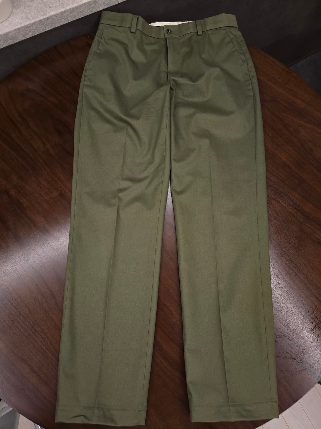 브룩스브라더스 어드밴티지 치노 밀라노핏 올리브 33 상품이미지1