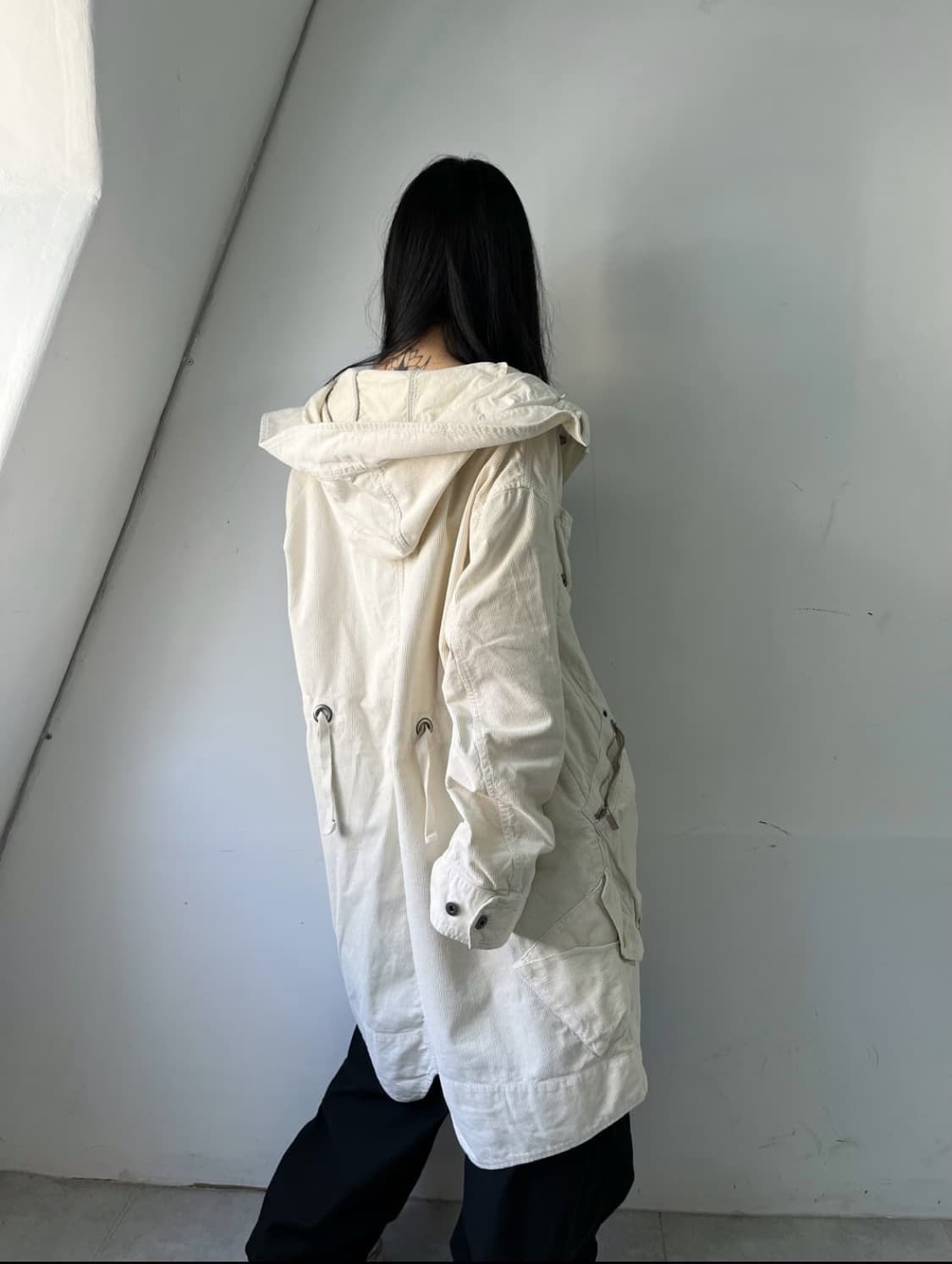 디젤 오버핏 코듀로이 야상자켓 L 상품이미지2