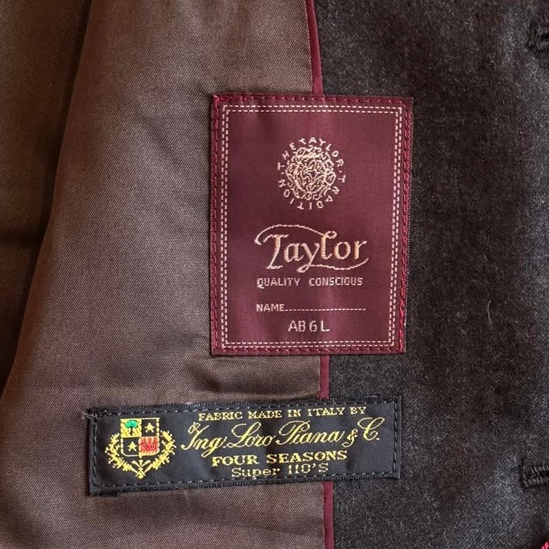 테일러 재팬 로로 피아나 울 블레이져 상품이미지6