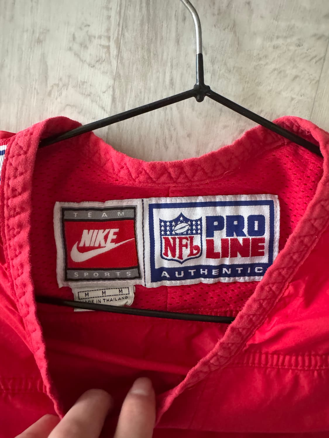 나이키xNFL 프로라인 어센틱 바람막이 웜업 L 상품이미지3