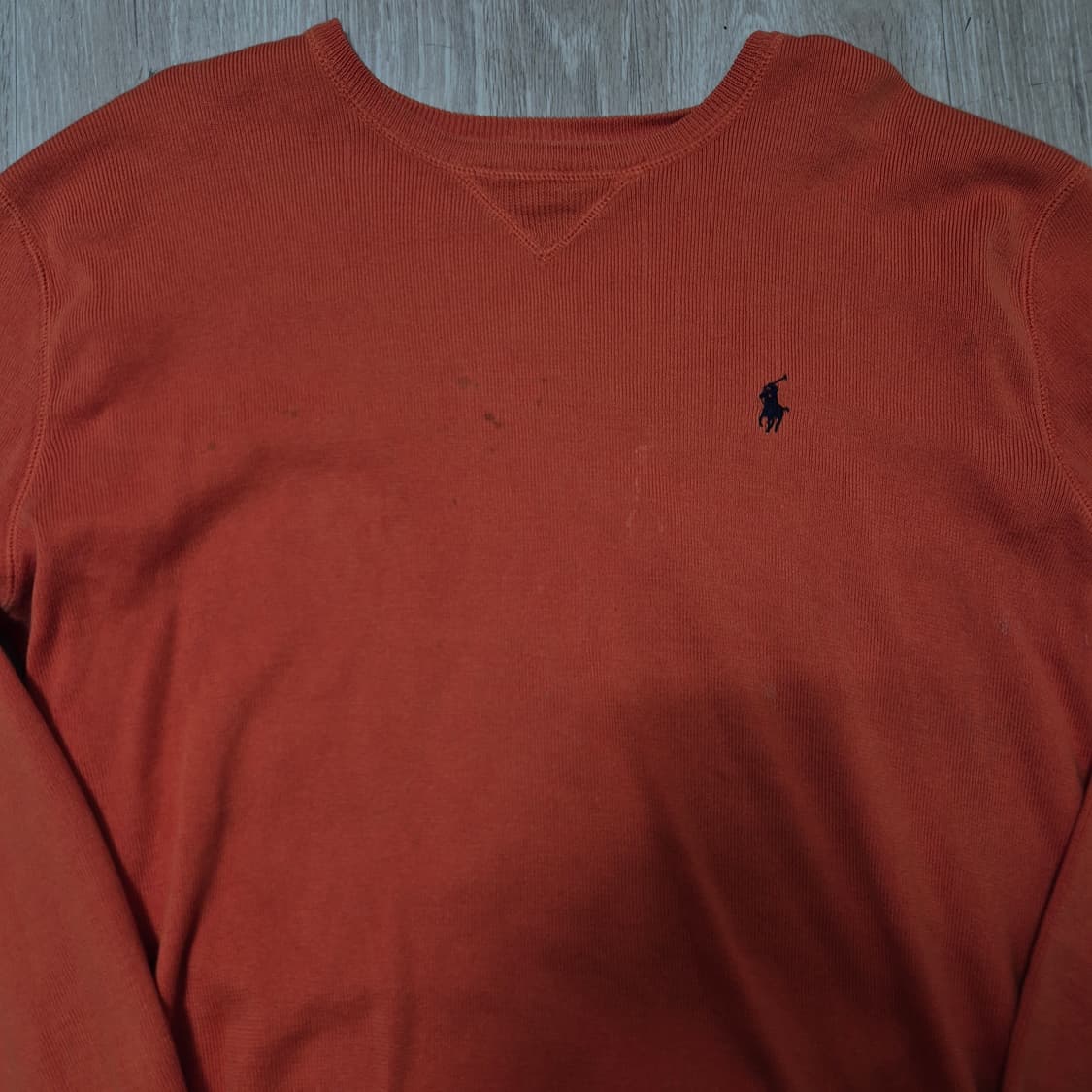 폴로 랄프로렌 스몰포니 오랜지 니트 S(90) 상품이미지2