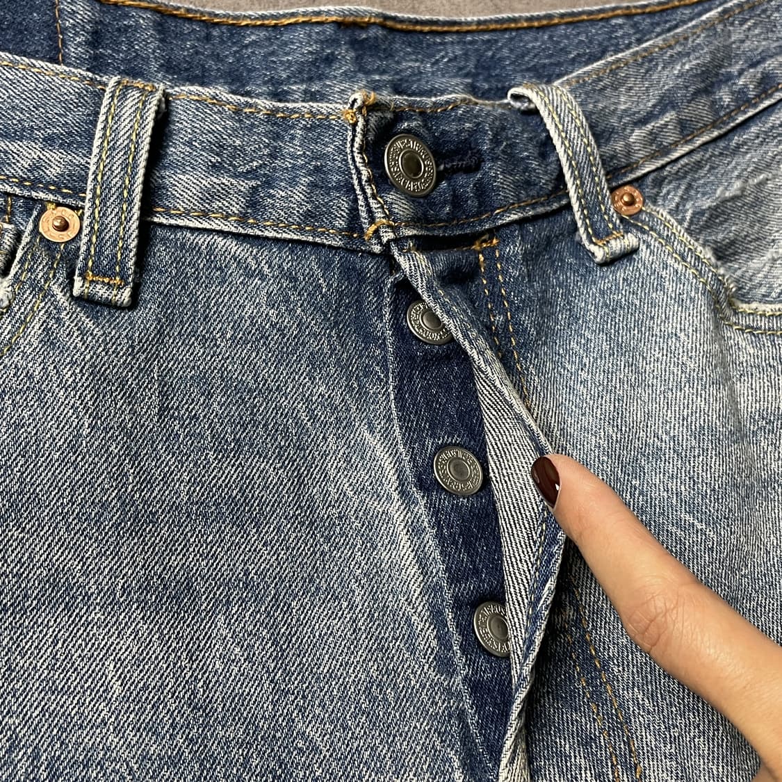 LEVI'S 리바이스501 빈티지 데님 하프팬츠 A01232 상품이미지3