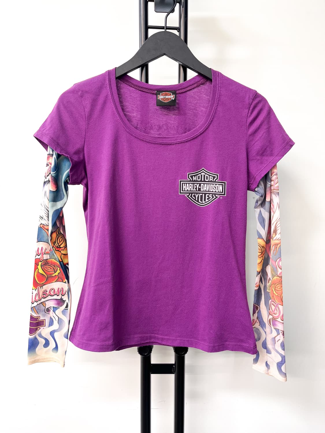 할리데이비슨 타투 암 워머 롱슬리브 상품이미지1