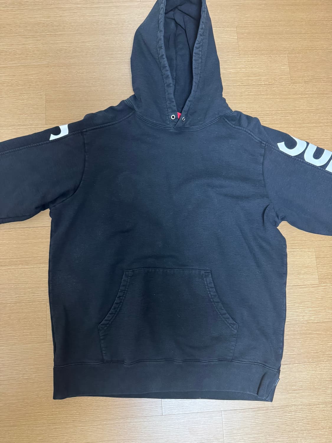 SS18 슈프림 사이드라인 로고 후디 상품이미지4