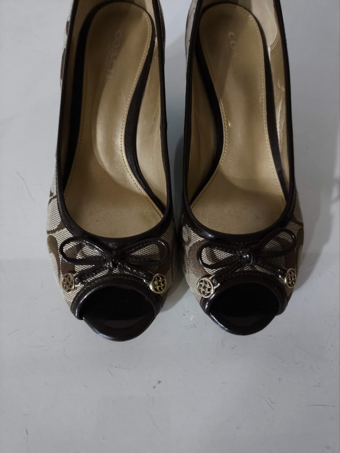 230mm 코치 웨지힐 구두 상품이미지4