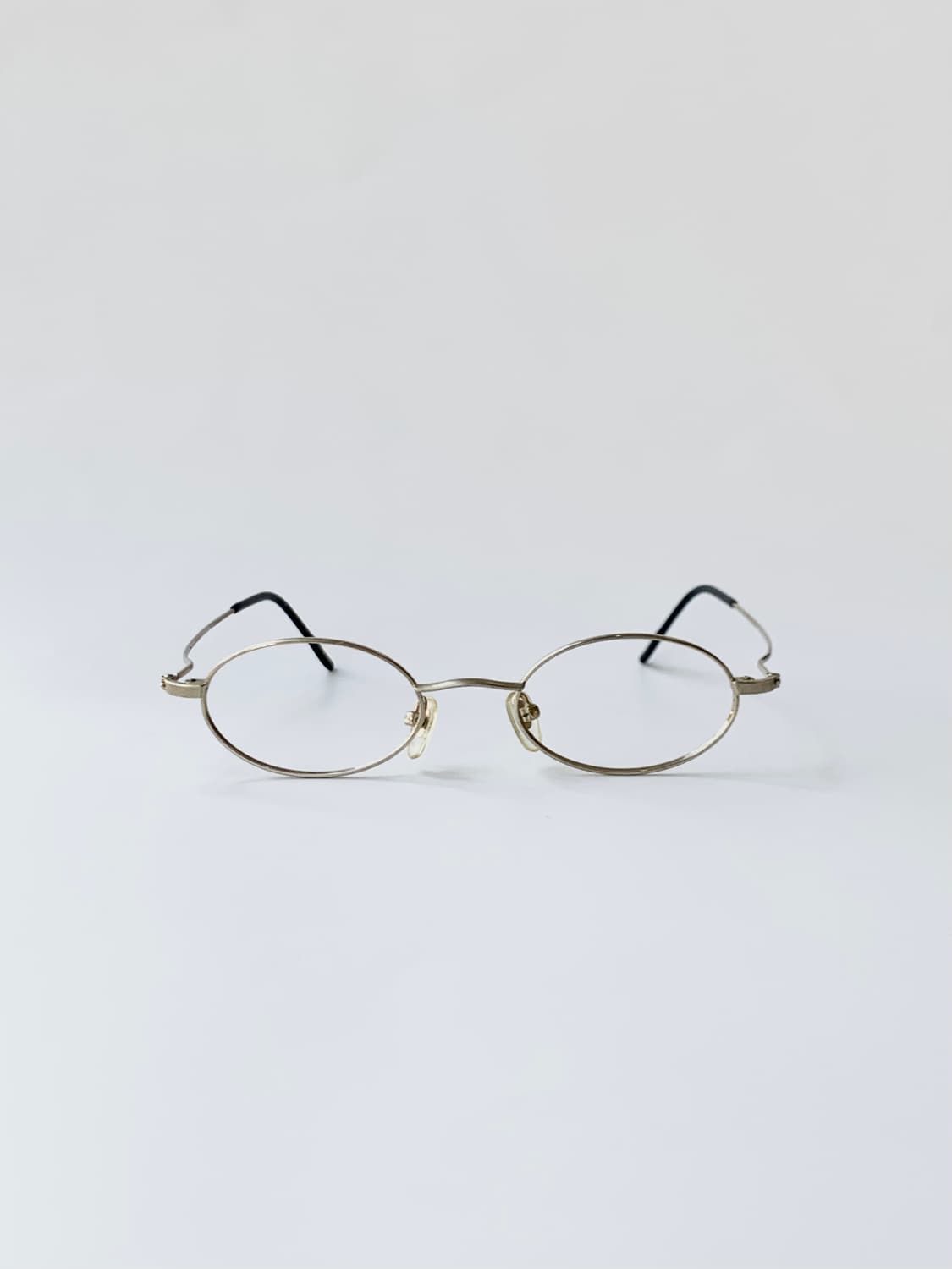 [픽키-611] 골드 오벌 메탈 안경 데드스탁 빈티지 클래식 프레임 상품이미지1