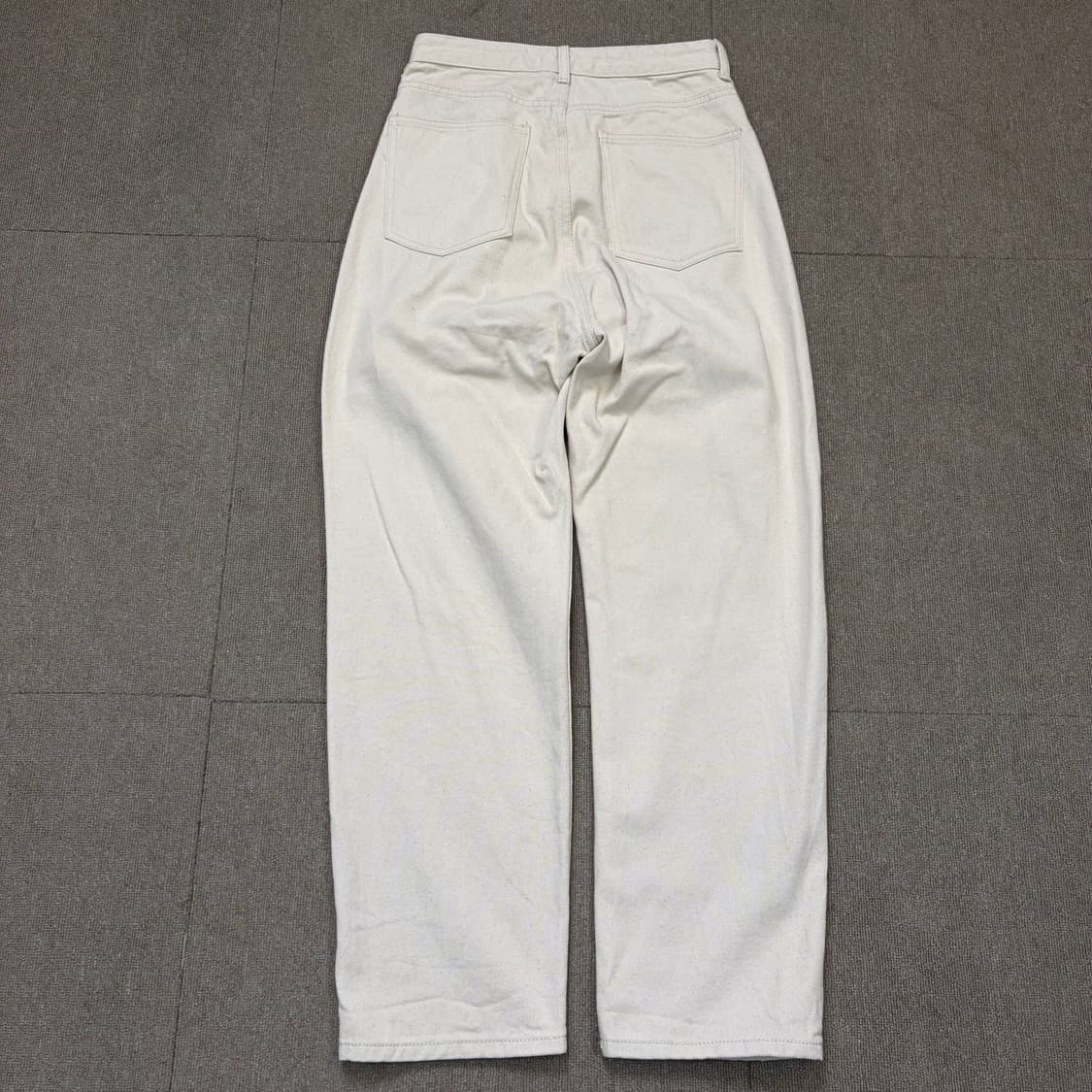 CLASSICAL ELF japan 핀턱 하이웨스트 세미와이드 데님  상품이미지5