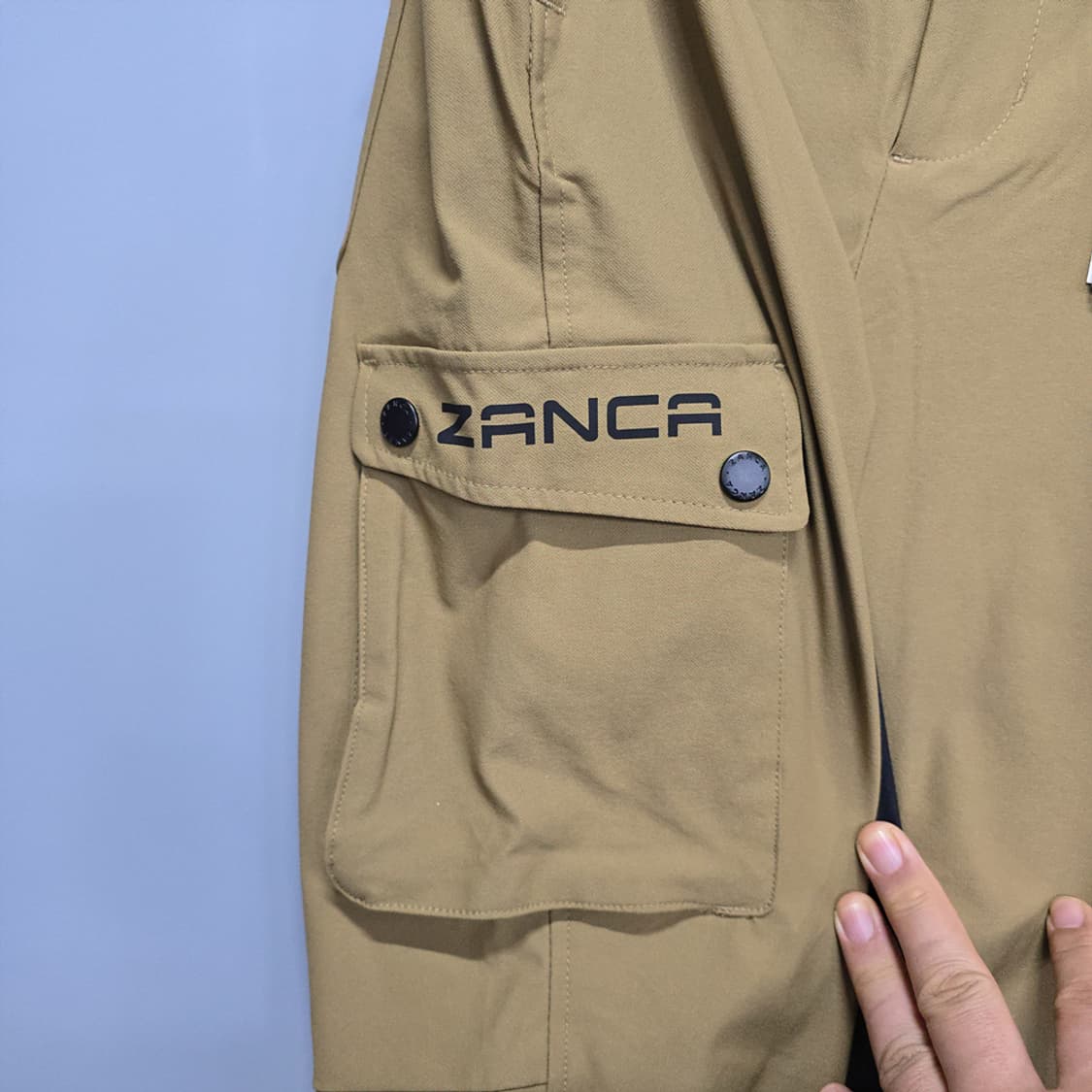 새제품)잔카(ZANCA) 여성용 낚시 카고 팬츠 베이지 28 상품이미지3