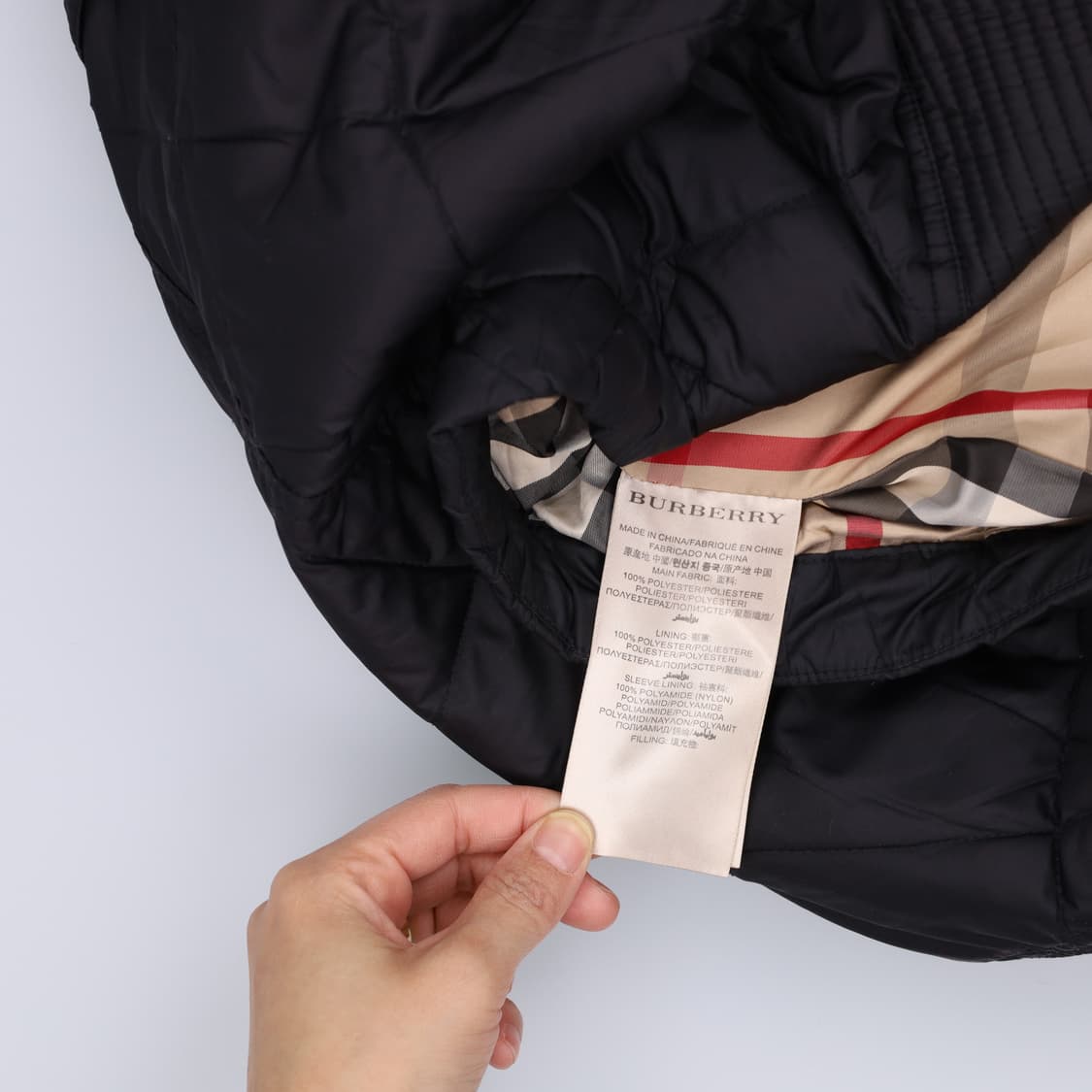 L 버버리 여성 구스 퀄팅패딩 0305H1 상품이미지4