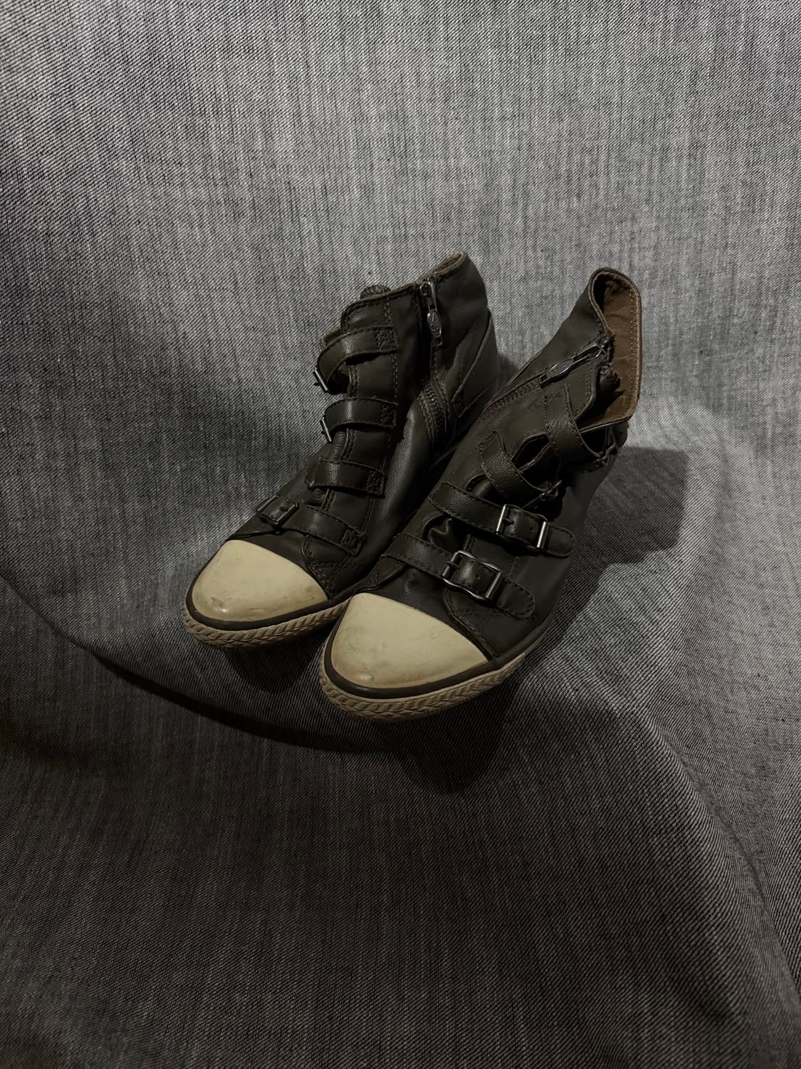 Ash 아쉬 웨지 레더 하이탑 스니커즈 상품이미지2