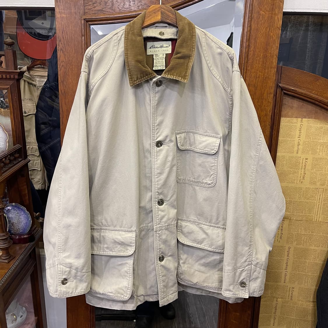 90's 에디바우어 헌팅자켓 상품이미지1