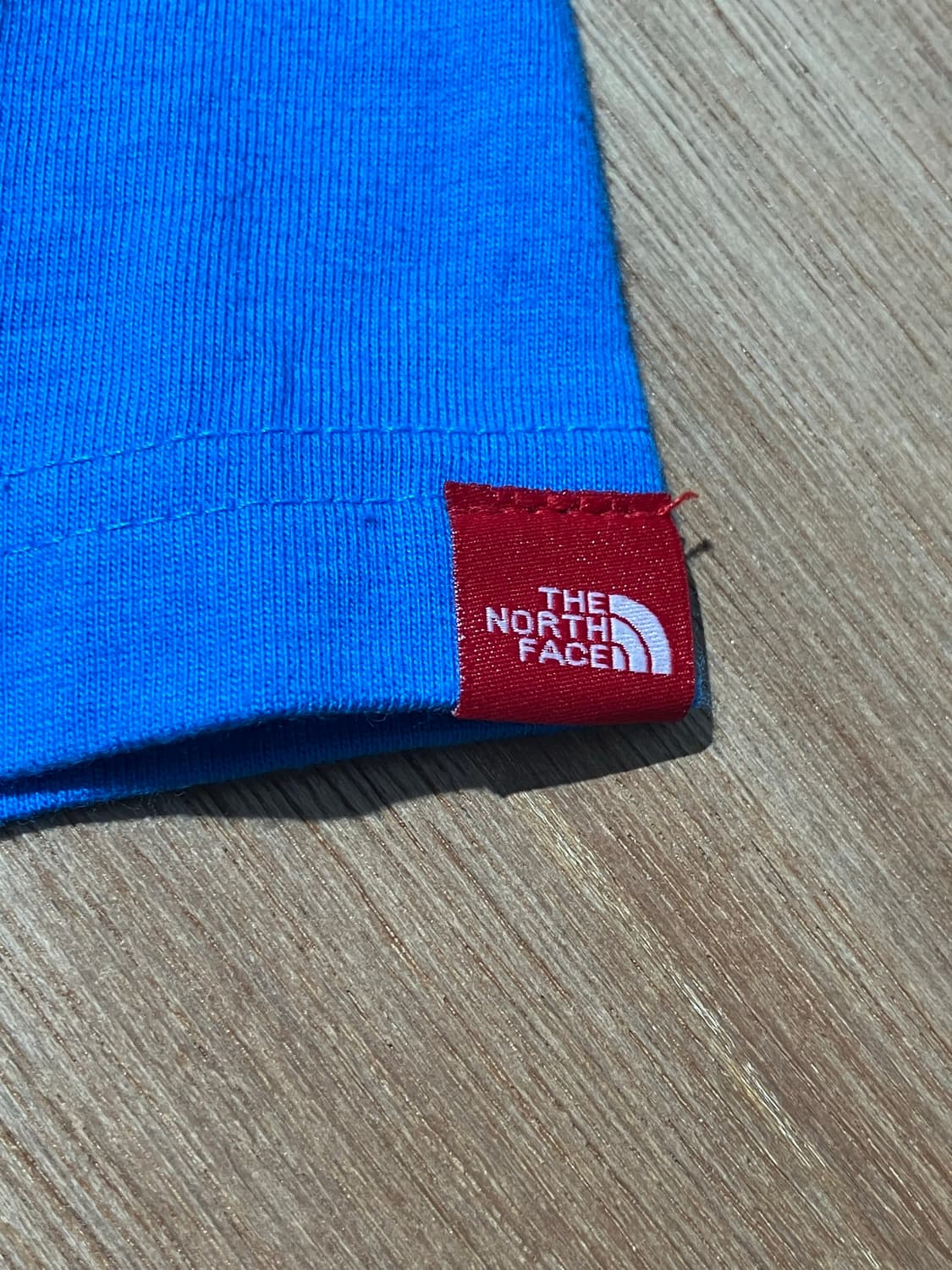 The North Face 블루 슬림핏 그래픽 반팔 티셔츠 XL 상품이미지6