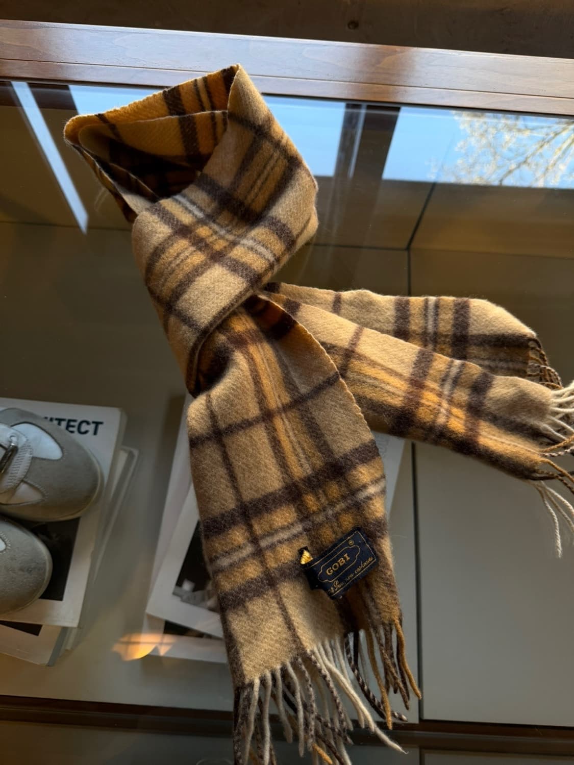 고비 캐시미어 머플러 상품이미지1