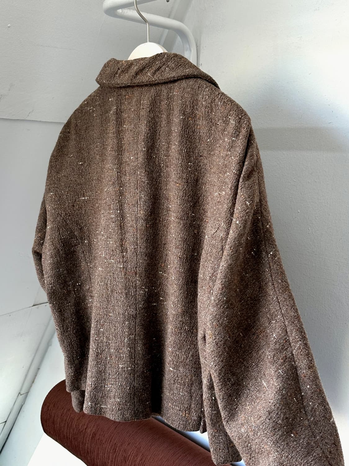 Tweed fabric single collar shirring jack 상품이미지5