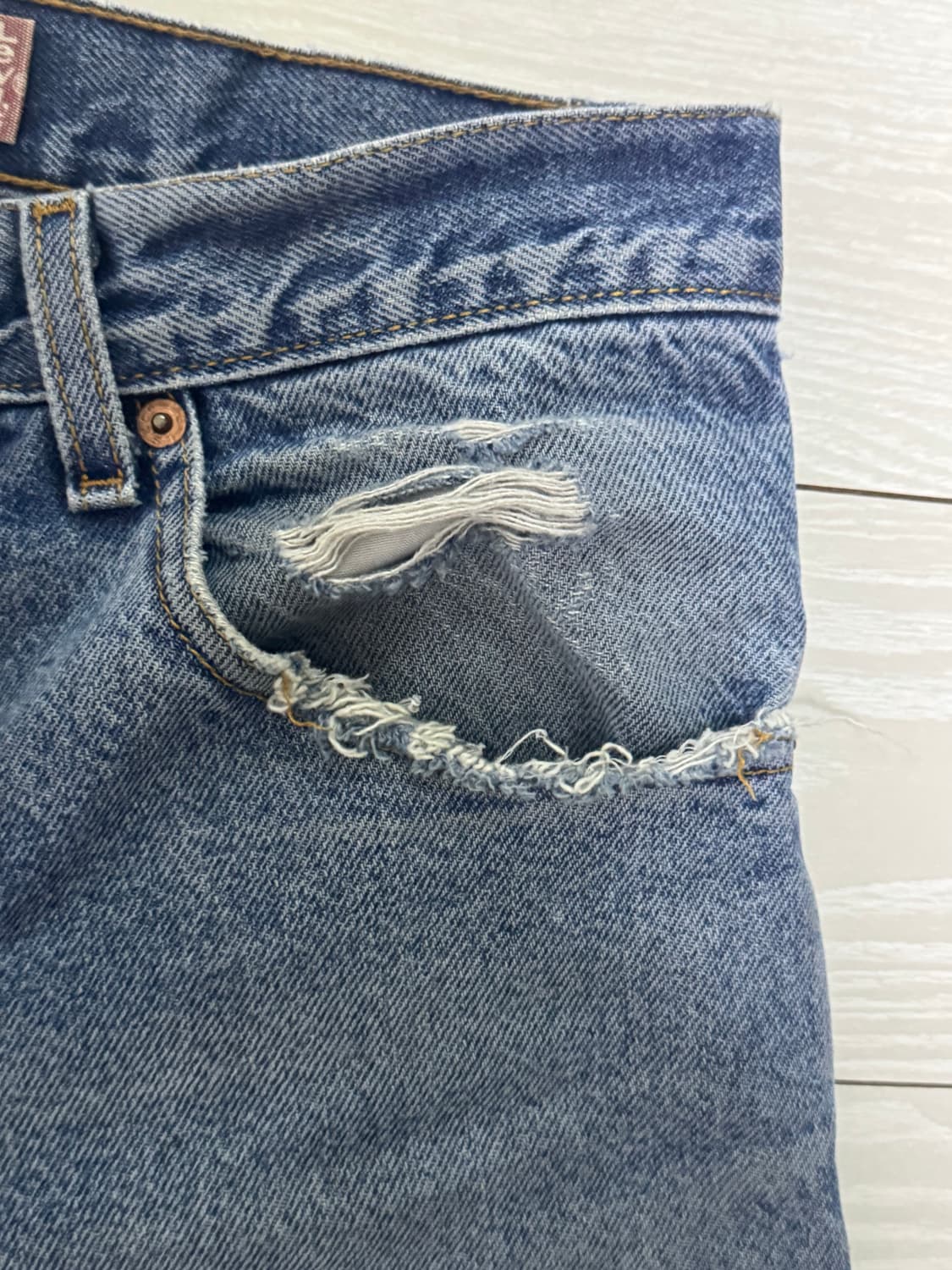 00‘s levis 517 레드탭 made in mexico 상품이미지3