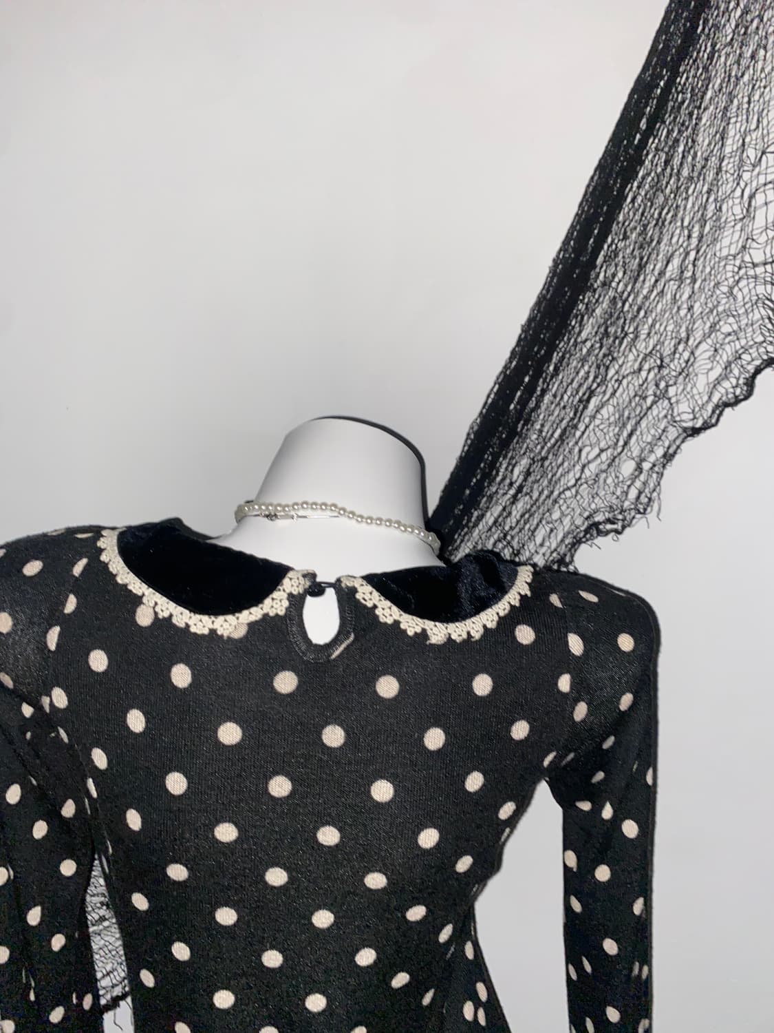 트랄랄라 도트 로걀 공겜여주 원피스 ໒꒱ 상품이미지8