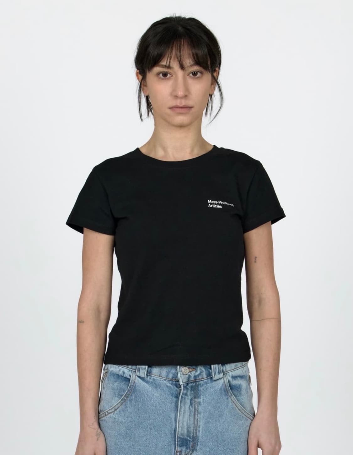 구해요) 플라스틱프로덕트 crop T-shirt women s 상품이미지1
