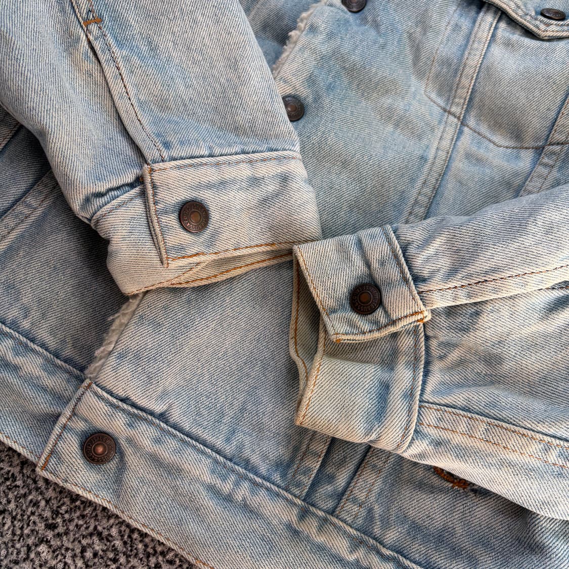 리바이스(Levi's) 80s 쉐르파 데님 트러커 자켓 (L) 상품이미지4