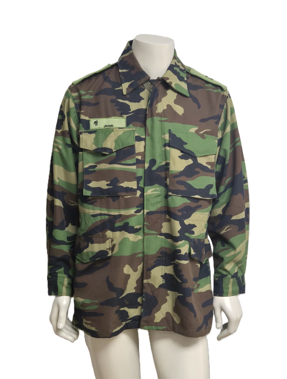 육군 구형 소위 후기형 야전상의 전투복 상의 자켓 (L) 상품이미지1