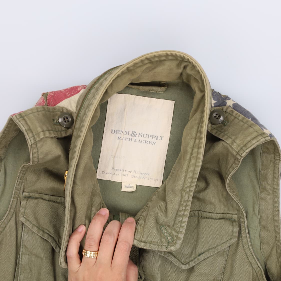 S 데님앤서플라이랄프로렌 야상조끼 0410H1 상품이미지3