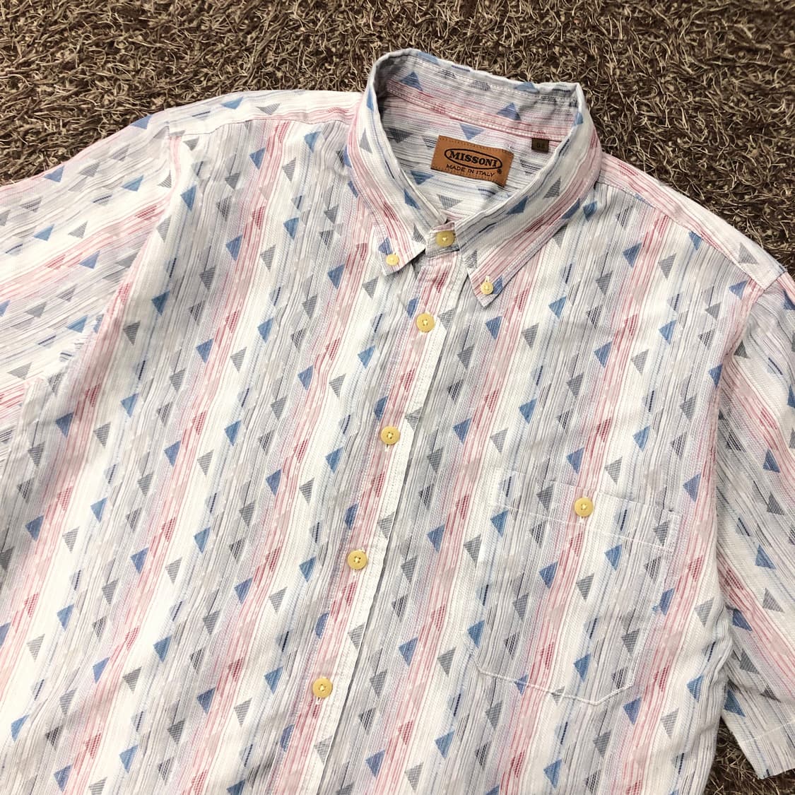 52 미쏘니 패턴 반팔 셔츠 상품이미지2