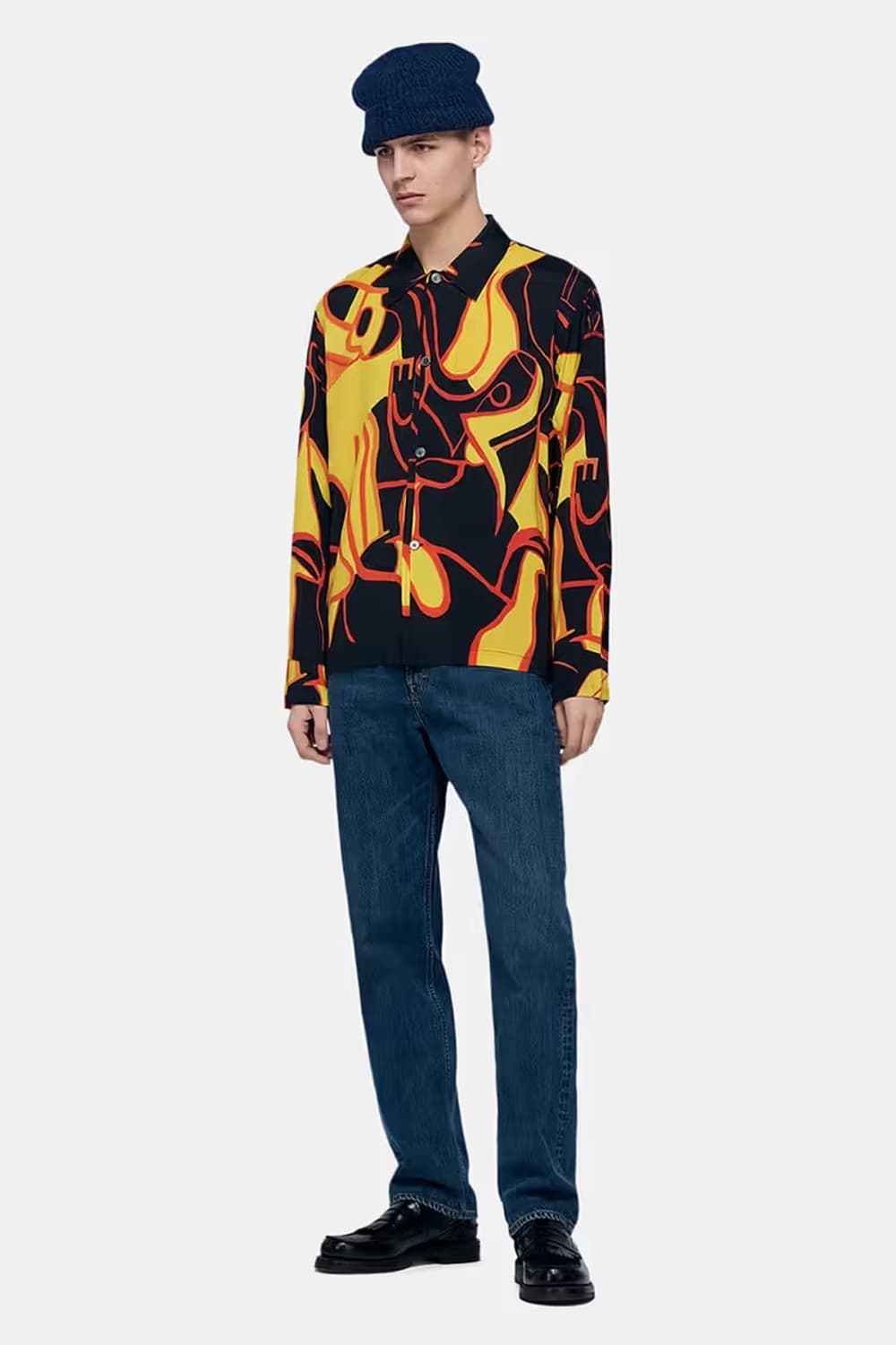 아워레가시 셔플 타임 박스 셔츠 48사이즈 상품이미지1