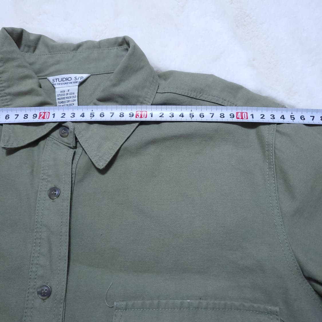 정싸롱 여성 퍼티그스타일 셔츠 F 0328 상품이미지3