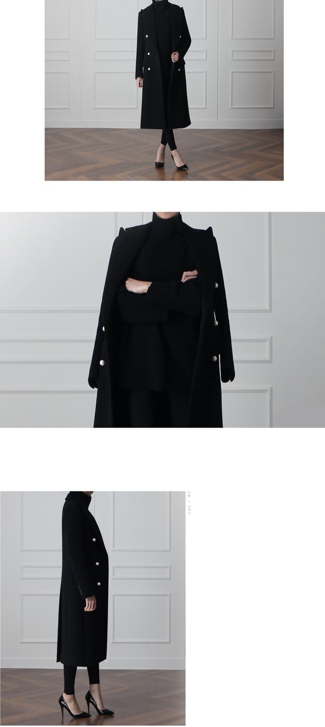 DNSR 여성 더블 롱코트 상품이미지3