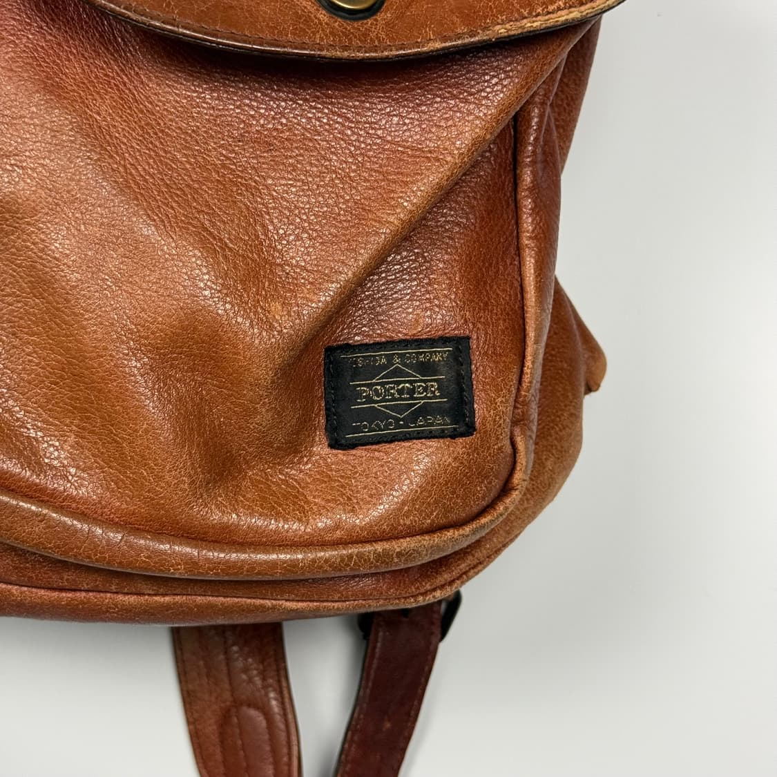 요시다포터 코르티나 래더 럭색 백팩 상품이미지5