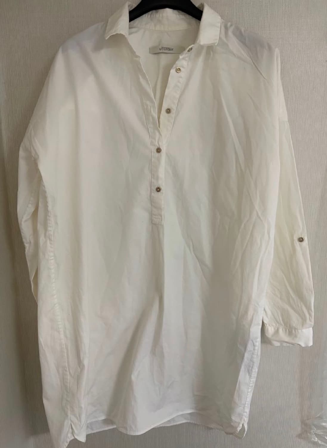 우테르케화이트셔츠원피스 상품이미지3